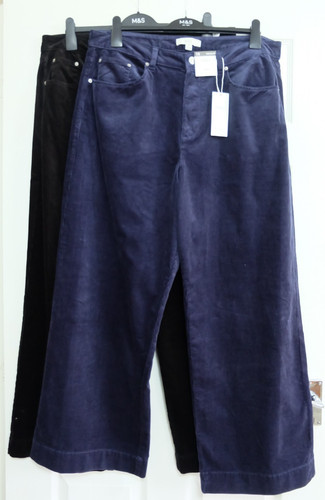 High waist wide - leg, cord