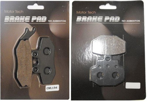 Front rear brake pads - brake,