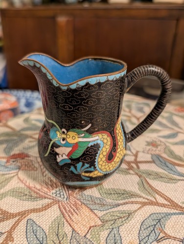 Chinese late qing - qing, cloisonne