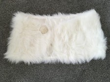 Girls/Teen/Small Adult Stole/Shoulder Wrap Faux Fur with Pearl effect Decoration
