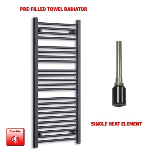Matt black pre filled electric - matt, pre-filled