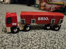 BRIO World 33657 LUMBER TRUCK  wooden railway accessory 