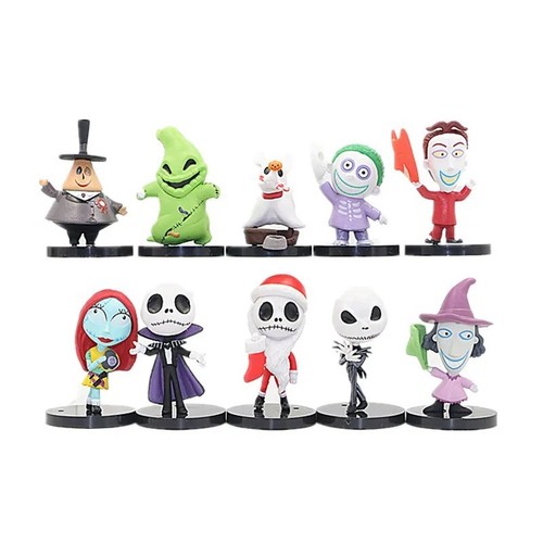 10pcs jack skellington - jack, the