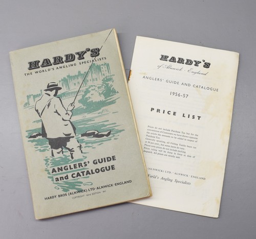 Hardy 1957 catalogue price - catalogue,
