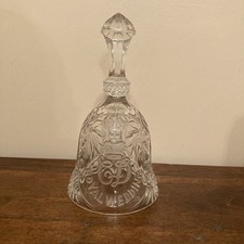 Vintage Crystal Charles and Diana Royal Wedding Hand Bell