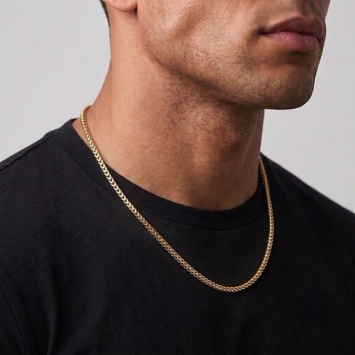 Gold chain 14k vermeil - chain,