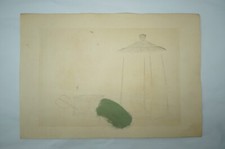 Japanese Noh Color Woodblock Print Original by Teishu Yamaguchi from Japan 11...