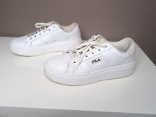 FILA Sneaker Trainers White Leather Womens UK 5  US6
