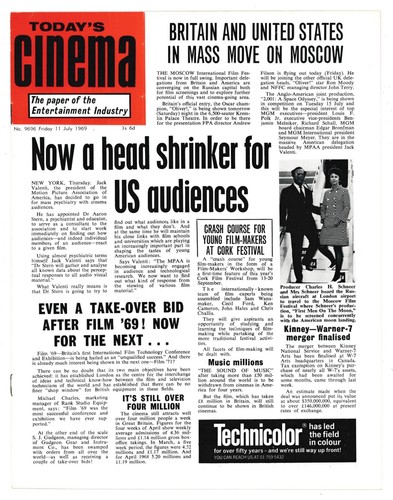 Todays cinema 1952 - todays,