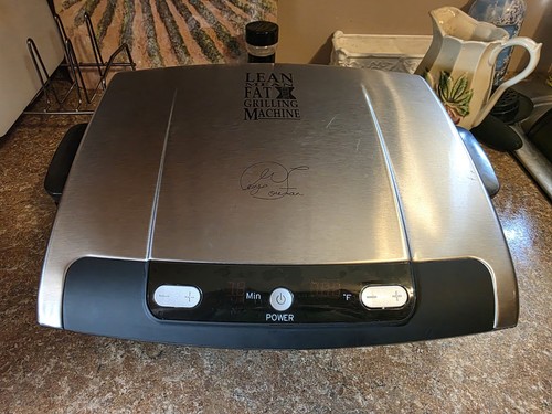 George foreman serving large - foreman,