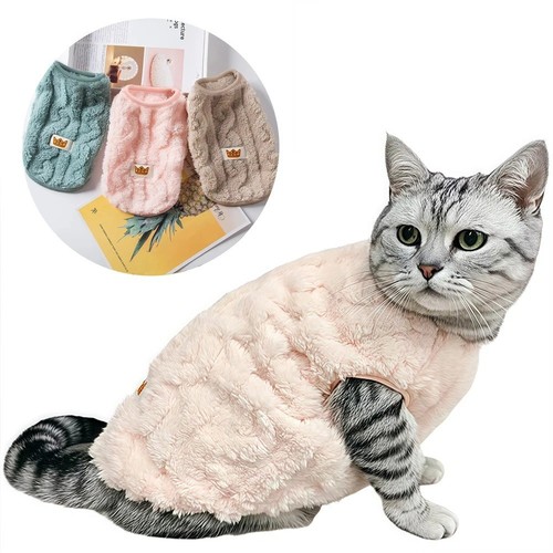 Pet dog cat fleece - dog, sweater
