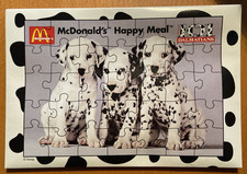 McDonalds Happy Meal 101 Dalmations Jigsaw  From 1997
