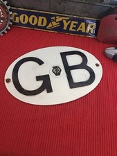 Vintage GB AA Car Badge - GB