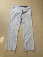 Banana Republic Men’s Trousers 34” Waist 32” Leg Blue White Pin Stripe