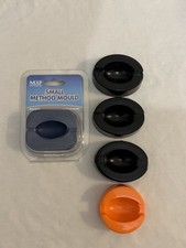MAP Kobra Match Fishing Method Feeder Moulds X5 Unused Carp Fishing