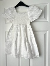 Primark Girls White Cotton