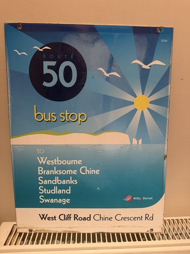More bus stop sign - ,