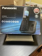 Panasonic KX-TGH220E Cordless Phone with Answering Machine
