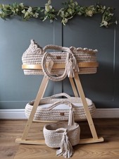 Beige handmade crochet baby - beige,