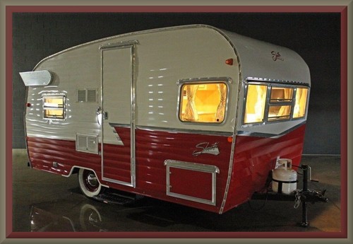 Vintage 1958 shasta travel - 1958,