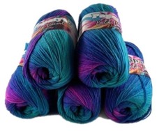 Rainbow wool pack 5 x 100g