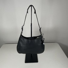 Vintage Coach Black Leather