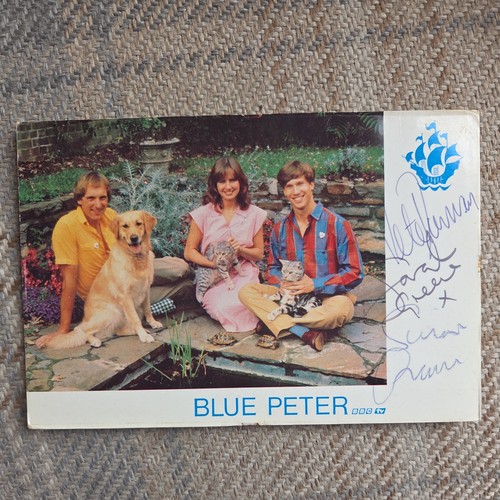 Vintage blue peter - peter, signed