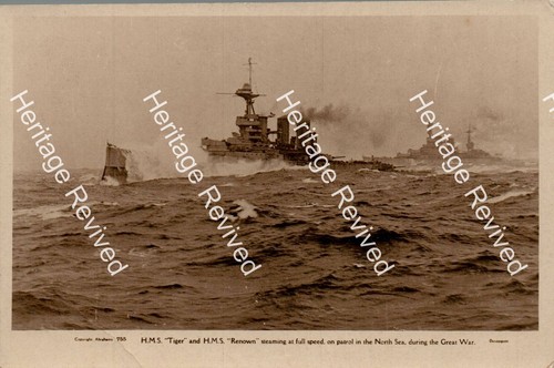 North sea hms tiger - sea,