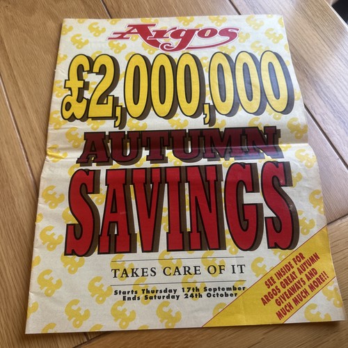 Argos 000 - “£2,000,000, autumn