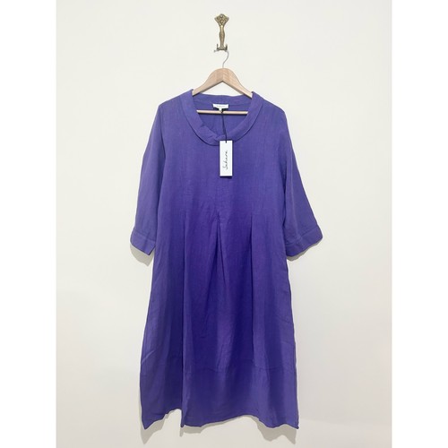 Sahara 100 linen midi - linen,