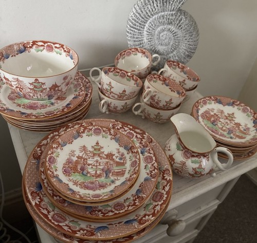 Antique tea set williamson - tea, h