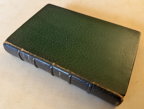 1908 signed leather binding - signed,