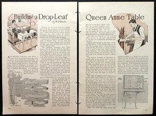 “Building a Drop-Leaf Queen