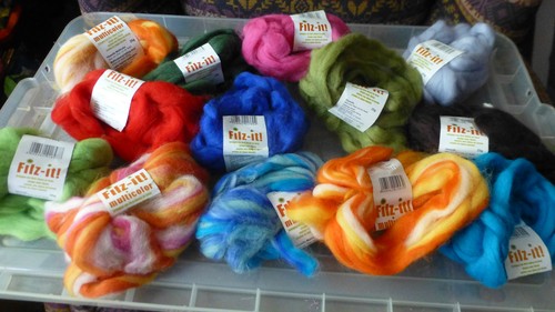 Filz wool roving natural - filz, roving,