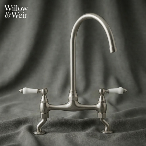 Brushed nickel bridge - brushed,