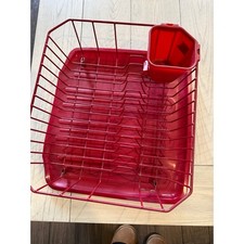 Rubbermaid Red Dish Drying