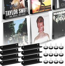 8 Pcs Vinyl Wall Mount Record