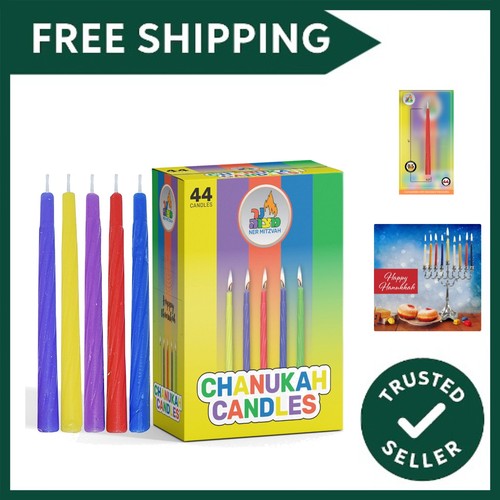 Assorted chanukah candles 44 - -,