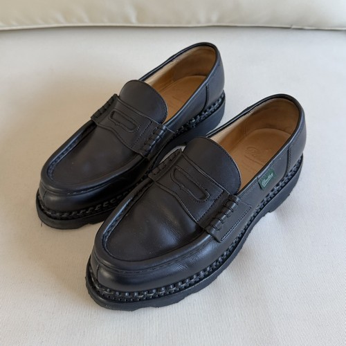 Paraboot orsay black leather - black,