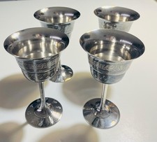 Vintage Silver Plated Goblets