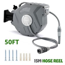15m garden patio hose reel - 15m,