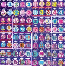 Birthday Badge Age 1st 2nd 3rd 4th 5th 6th 7th 8th 9th 10th 11th 12th 13th 16 18