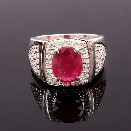 Heated ruby gemstone - ruby,