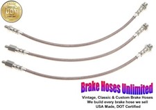 STAINLESS BRAKE HOSE SET