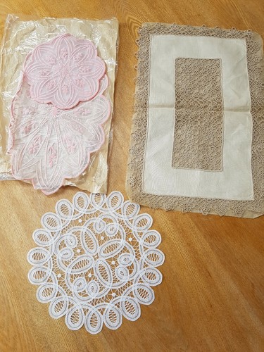 Vintage linen dressing - linen, table