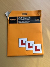 Halford Fully magnetic L plates