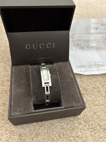 Vintage gucci silver watch - silver,