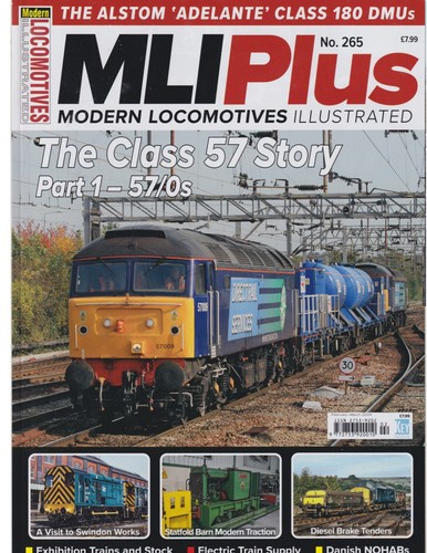 Modern locomotives illustrated - locomotives,