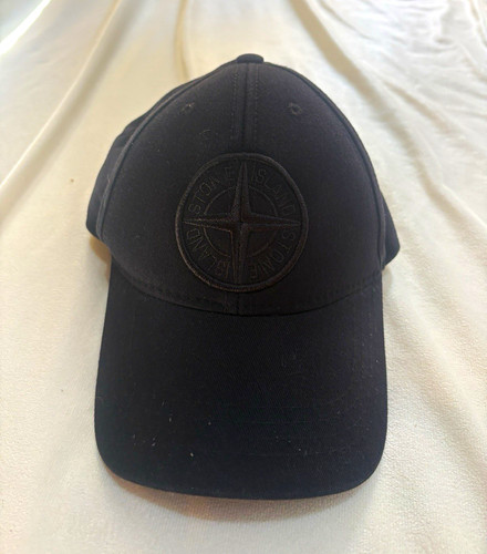 Stone island black cotton - stone,