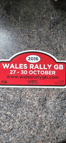 Wales rally official - s,